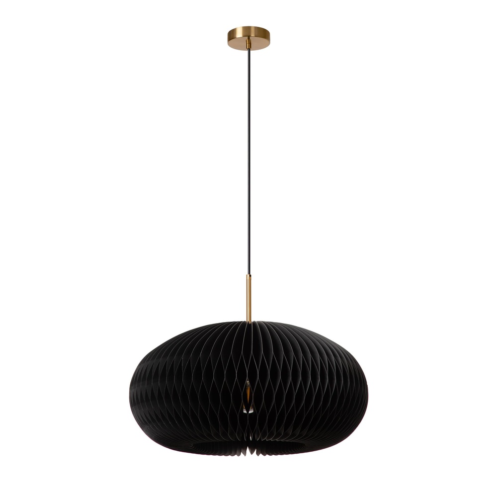 Lucide HanglampArmoni Ø 52cm zwart - 42401/52/30